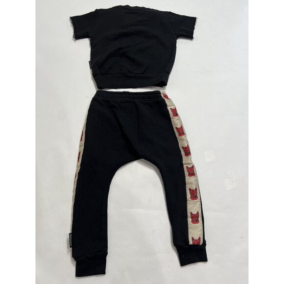 Nununu Cool Cat Set in Black - Picture 3 of 3